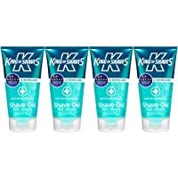 Los mejores  - King of Shaves Antibacterial Shaving Gel for Men - 150ml QUAD-PACK
